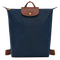 Navy Le Pliage Original M Backpack